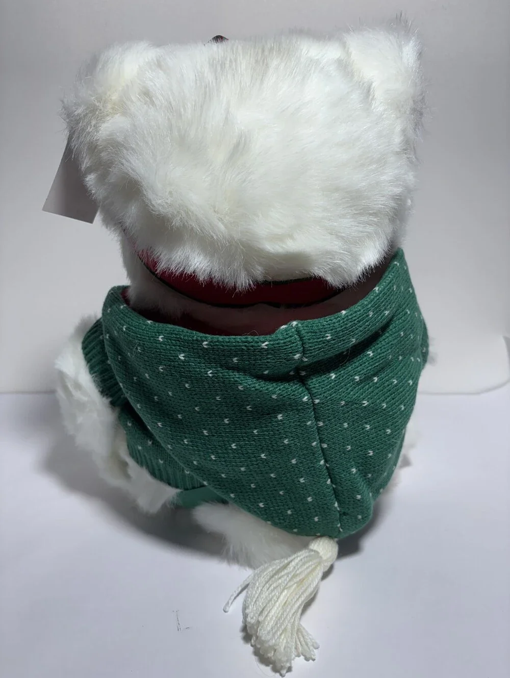 Dayton Hudson Mrs Santa Bear w/Baby 2002  15” Plush Green With Bag
